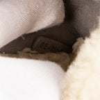 Dior - Édition limitée Shearling Caro - Gris/Ivoire