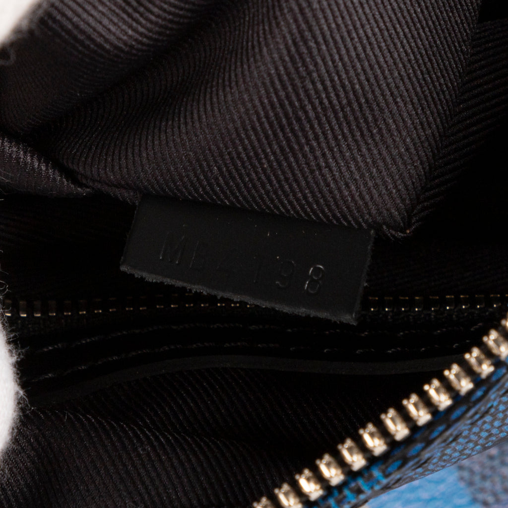 Travel Bag Ltd. Ed. Pixel Keepall Bandouliere 50 Graphite Damier Graphite with Blue Pixels