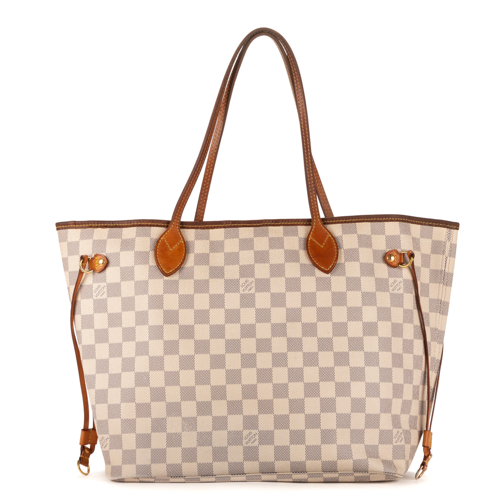 Shoulder Bag Neverfull MM Ivory Coated Canvas