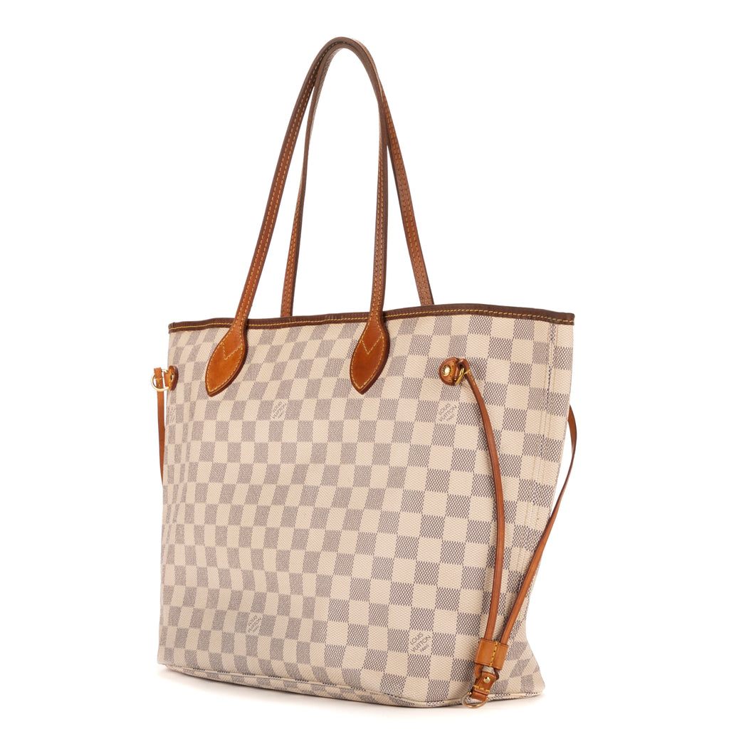 Shoulder Bag Neverfull MM Ivory Coated Canvas