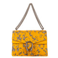 Sac à bandoulière Édition Limitée Dionysus Toile Monogram Arabesque Jaune
