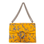 Sac à bandoulière Édition Limitée Dionysus Toile Monogram Arabesque Jaune