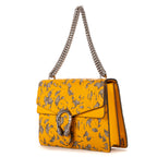 Sac à bandoulière Édition Limitée Dionysus Toile Monogram Arabesque Jaune