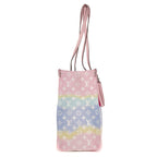 Sac à main Ed. Lim. Mykonos OnTheGo Ballerine Rose Monogram Giant Escale