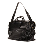 Sac de Voyage Boston Cuir Caviar Noir