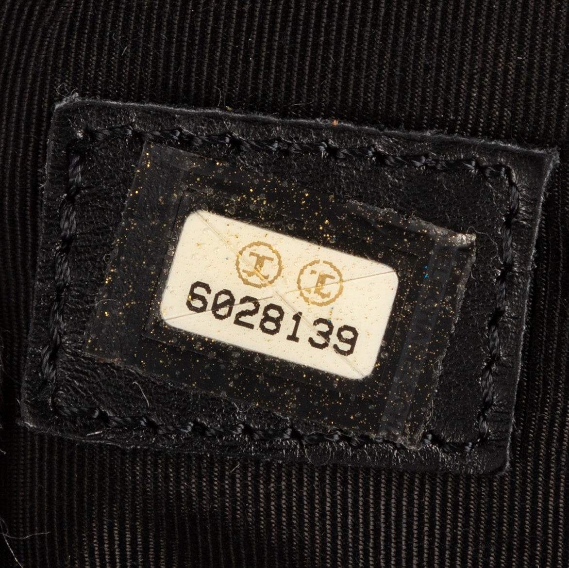 Travel Bag Boston Black Caviar Leather