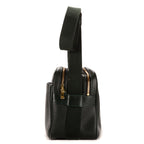 Bolso Bandolera Reporter de Piel Taiga Verde Oscuro