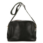 Bolso Bandolera Reporter de Piel Taiga Verde Oscuro