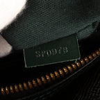 Bolso Bandolera Reporter de Piel Taiga Verde Oscuro