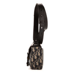 Sac bandoulière Saddle Pouch Toile beige Oblique