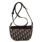 Sac bandoulière Saddle Pouch Toile beige Oblique