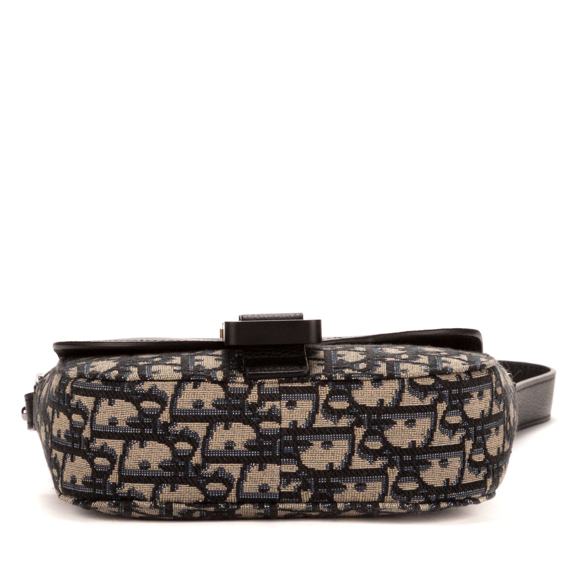 Sac bandoulière Saddle Pouch Toile beige Oblique