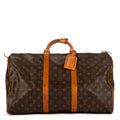 Travel Bag Keepall 50 Brown Monogram Canvas