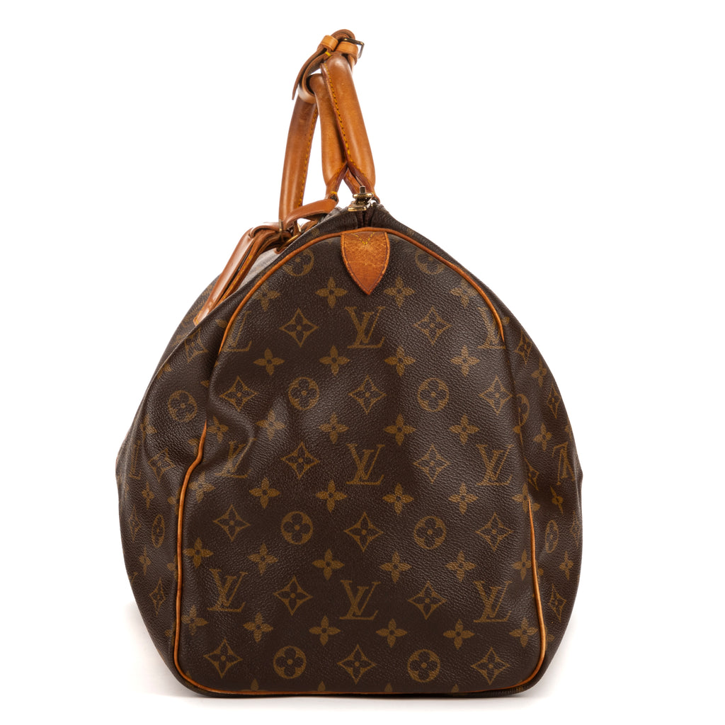 Travel Bag Keepall 50 Brown Monogram Canvas