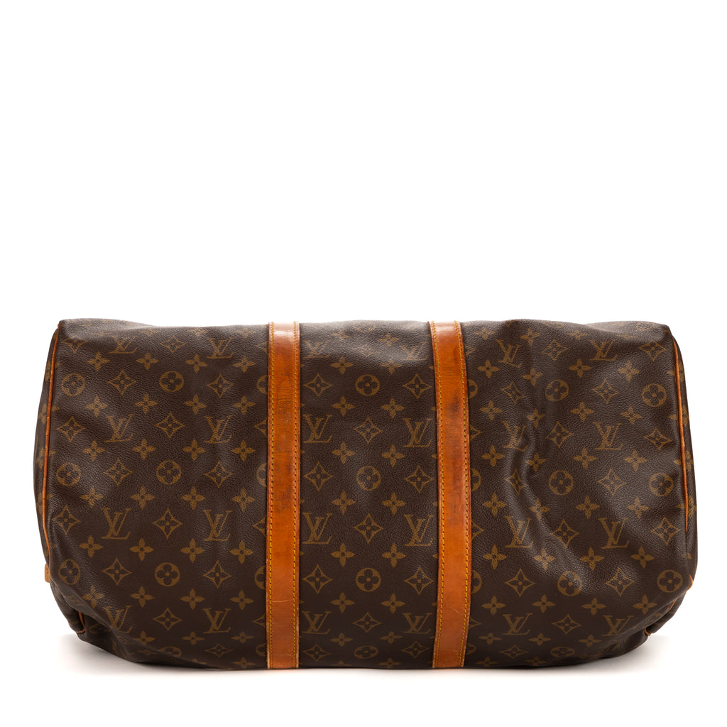 Travel Bag Keepall 50 Brown Monogram Canvas