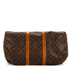Travel Bag Keepall 50 Brown Monogram Canvas