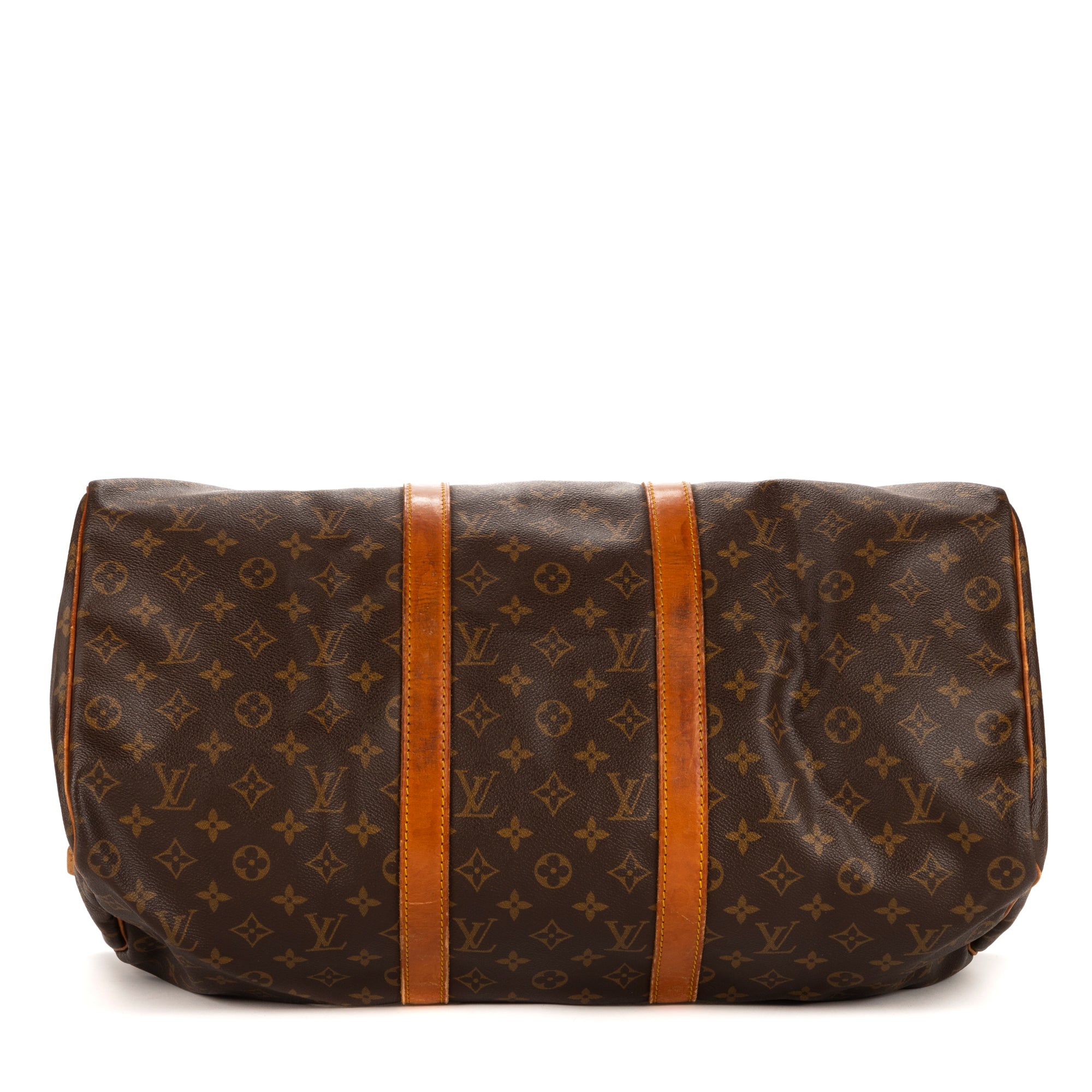Travel Bag Keepall 50 Brown Monogram Canvas