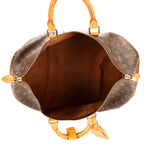 Travel Bag Keepall 50 Brown Monogram Canvas