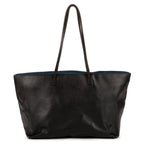 Shoulder Bag Monster Tote Black Calfskin Leather