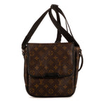 Bolso de hombro Bass PM Lona Monogram Marrón