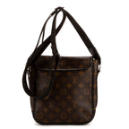 Bolso de hombro Bass PM Lona Monogram Marrón