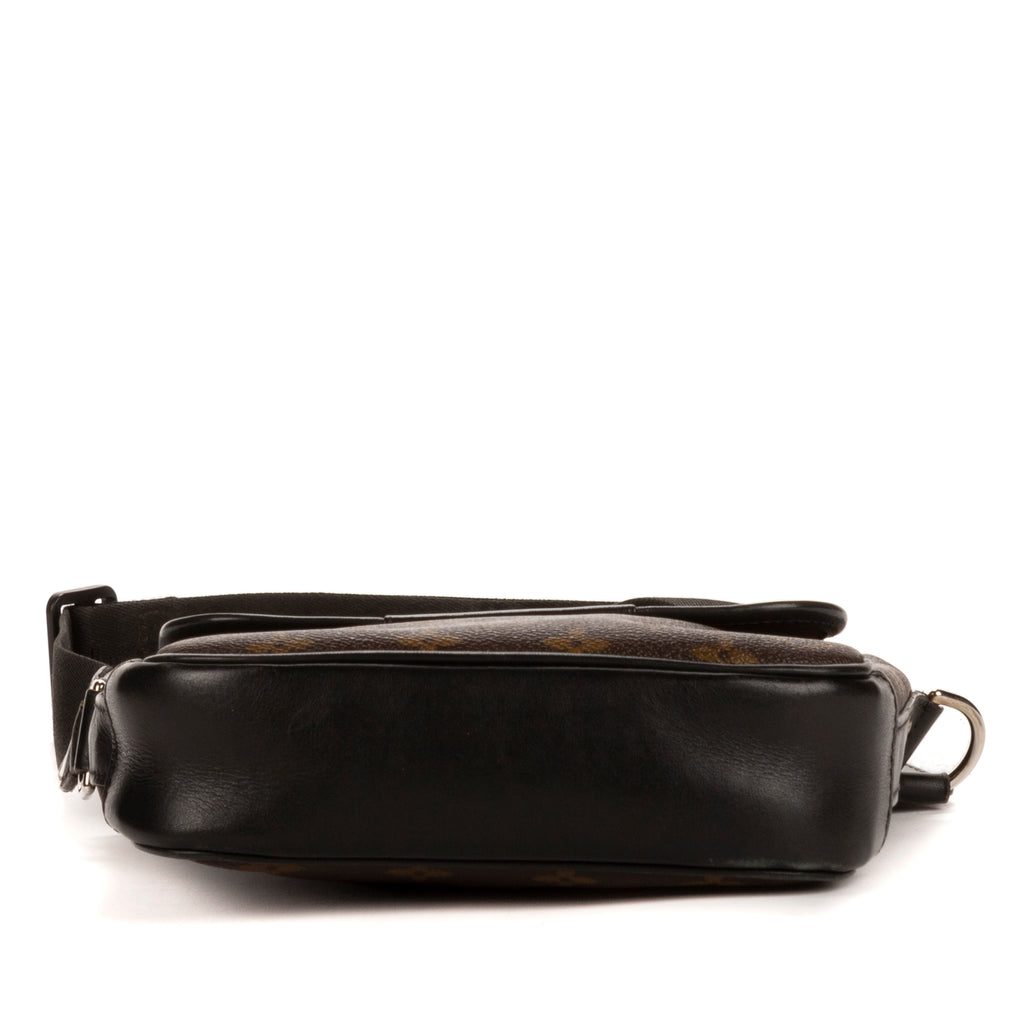 Bolso de hombro Bass PM Lona Monogram Marrón