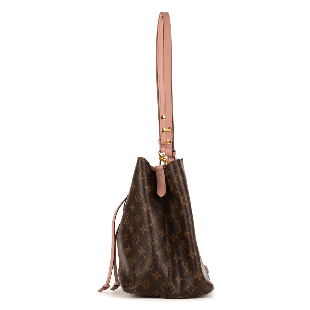 Shoulder Bag Neonoe Brown Monogram Canvas