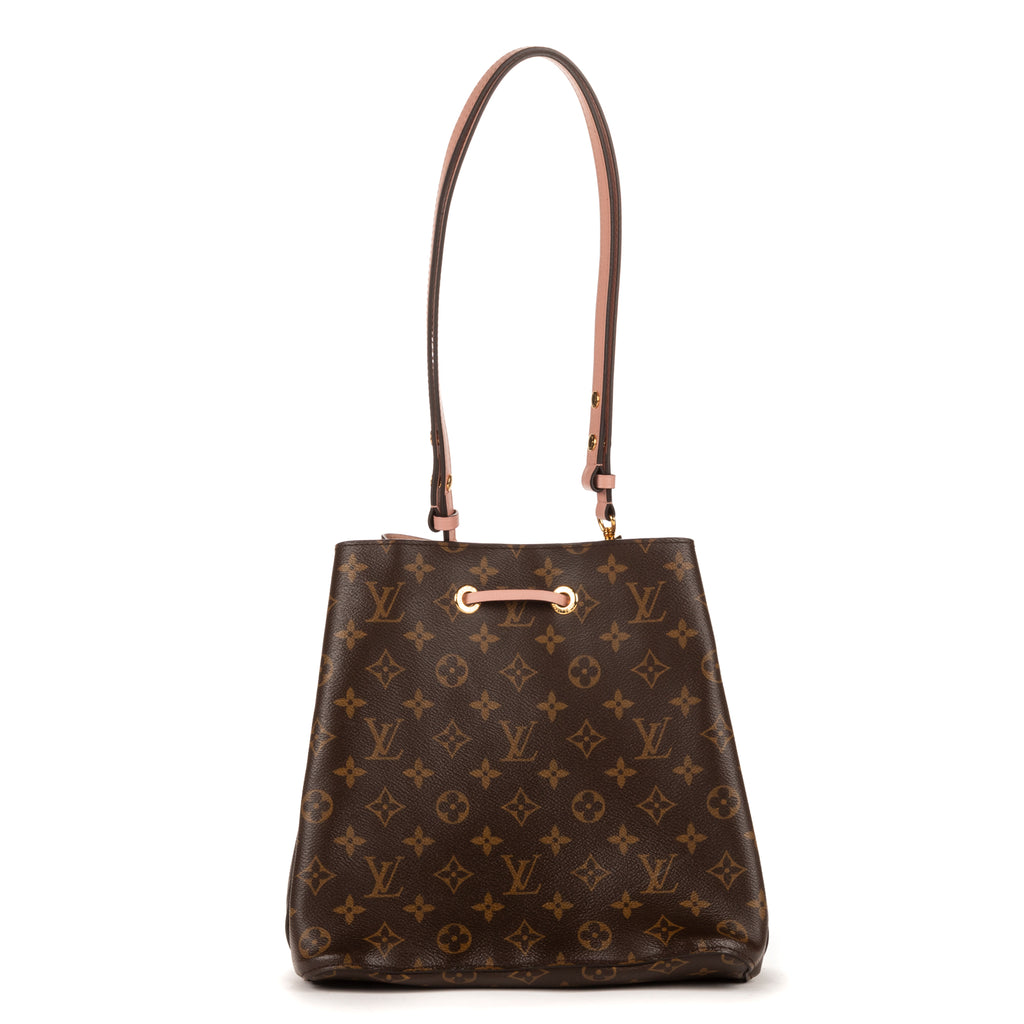 Shoulder Bag Neonoe Brown Monogram Canvas