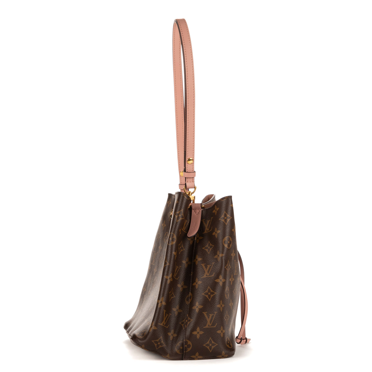 Shoulder Bag Neonoe Brown Monogram Canvas