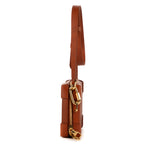 Shoulder Bag Ltd. Ed. NBA Soft Trunk Brown Ball Grain Leather