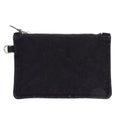 Wallet Pochette Black Canvas