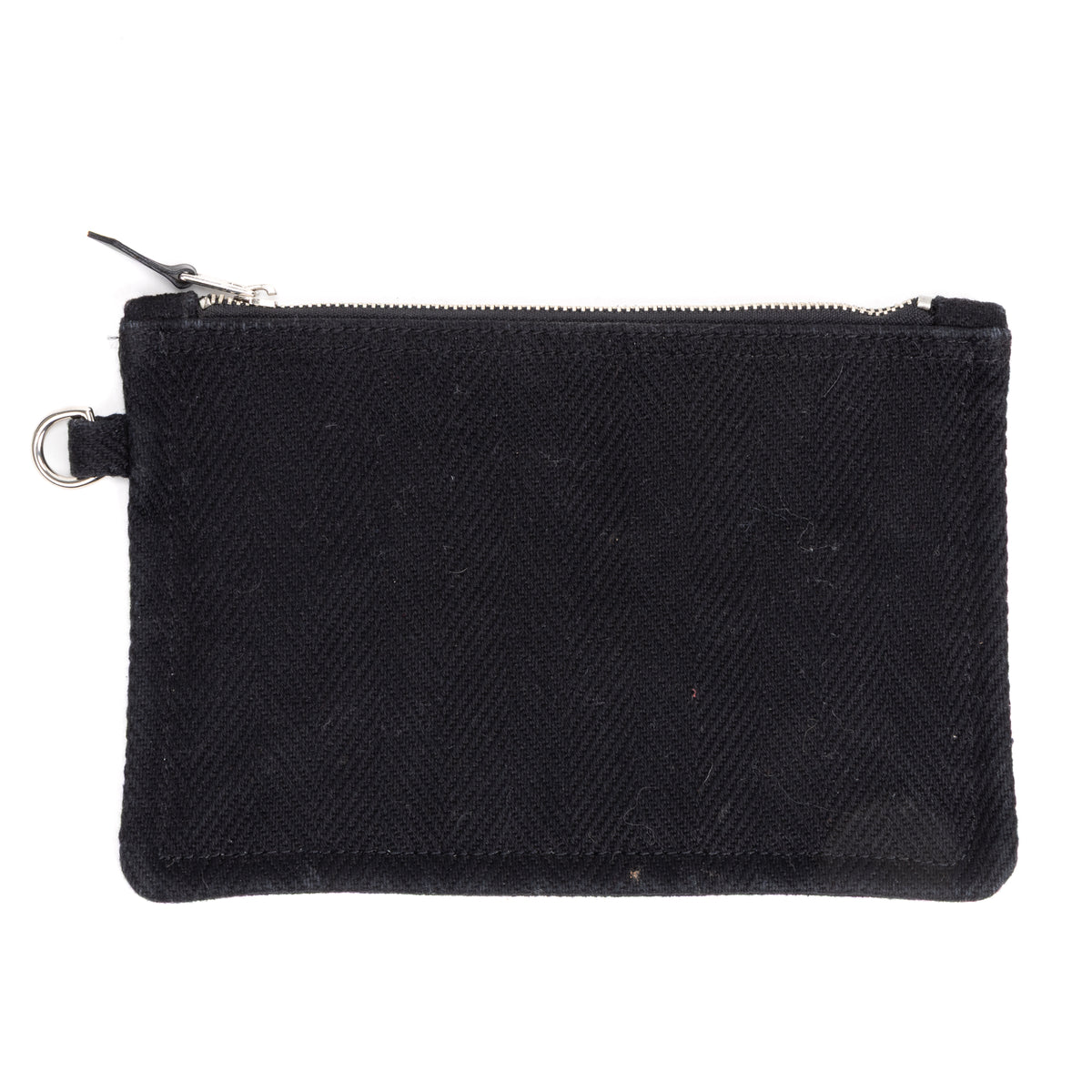 Wallet Pochette Black Canvas