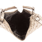 Shoulder Bag Hoxton Hobo Bronze Metallic Calfskin Quilted Leather