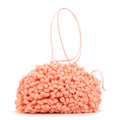 Shoulder Bag Mini Mop Clutch Pink Nylon Canvas