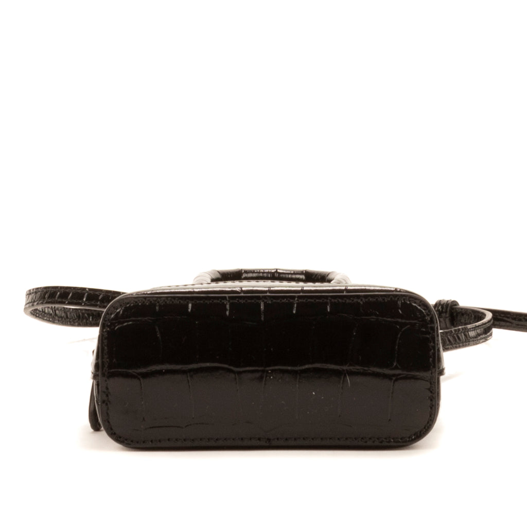Balenciaga - Mini Ville Top Handle Crossbody - Noir
