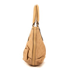 Shoulder Bag Guccissima Scarlett Stud Beige Guccissima calfskin leather