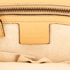 Shoulder Bag Guccissima Scarlett Stud Beige Guccissima calfskin leather