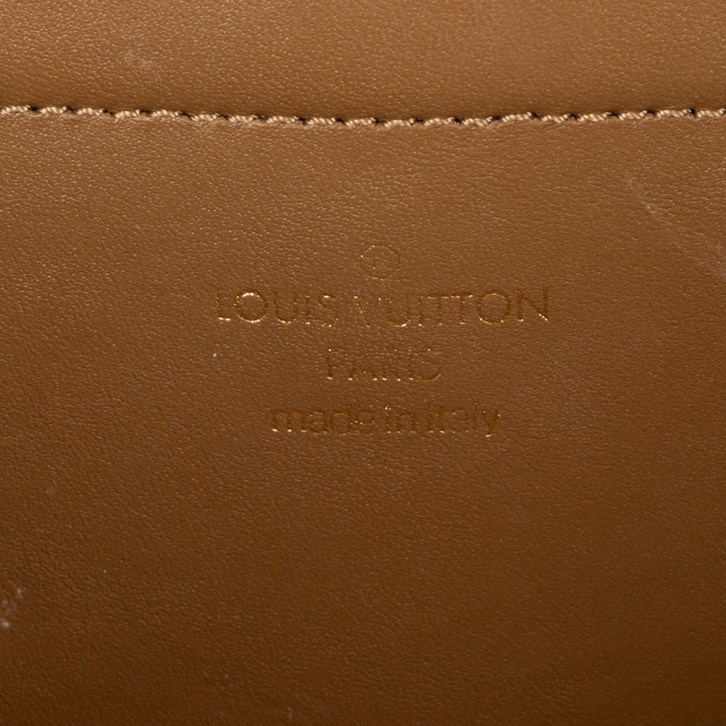 Pochette utilitaire pour sac à main en toile monogramme marron