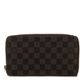 Cartera Zippy Grande Damier Graphite