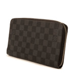 Cartera Zippy Grande Damier Graphite