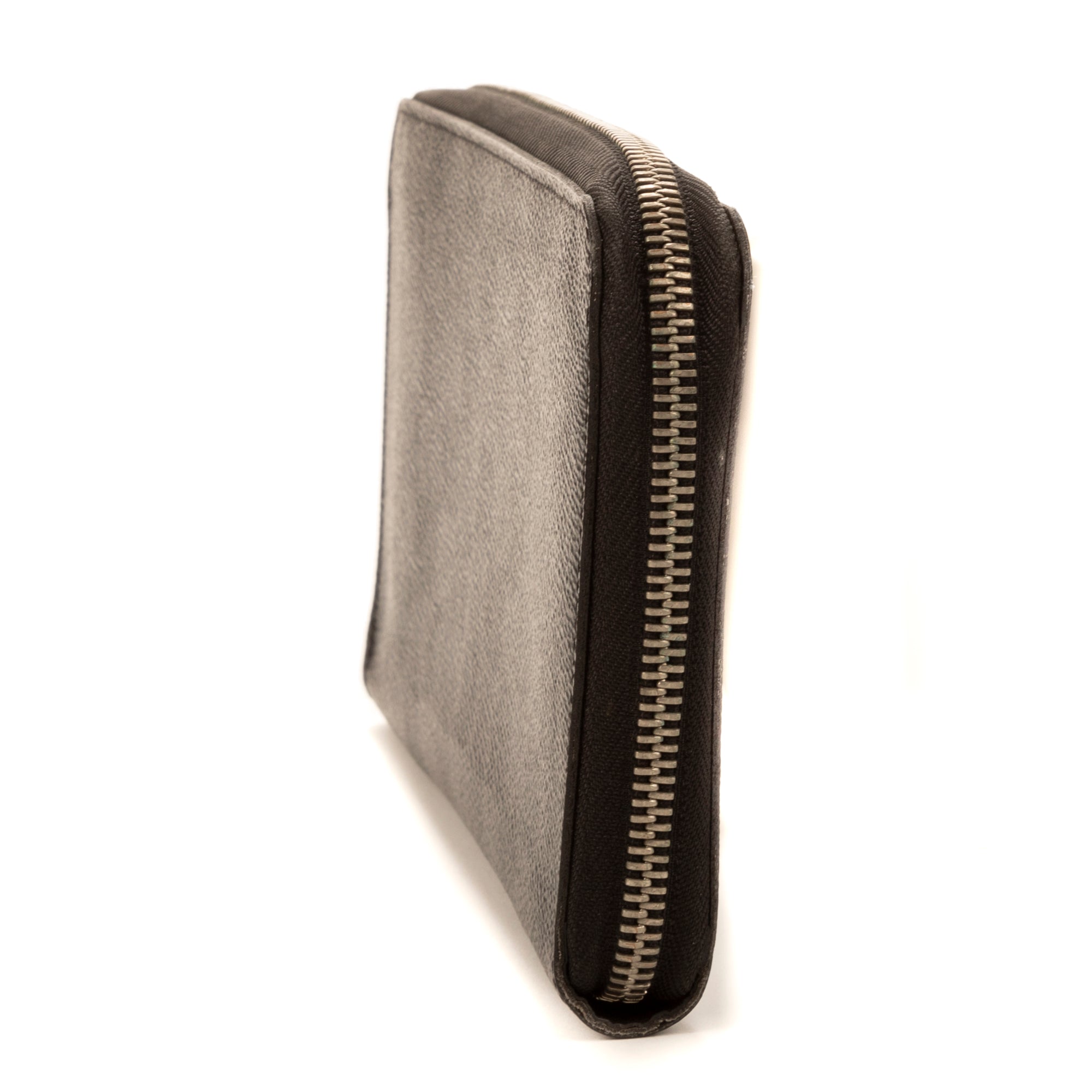 Cartera Zippy Grande Damier Graphite