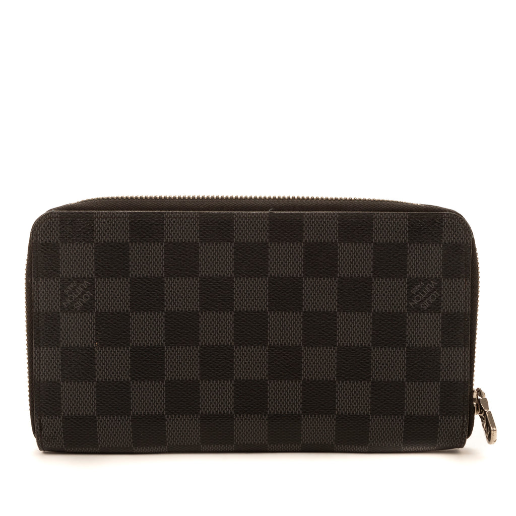 Cartera Zippy Grande Damier Graphite