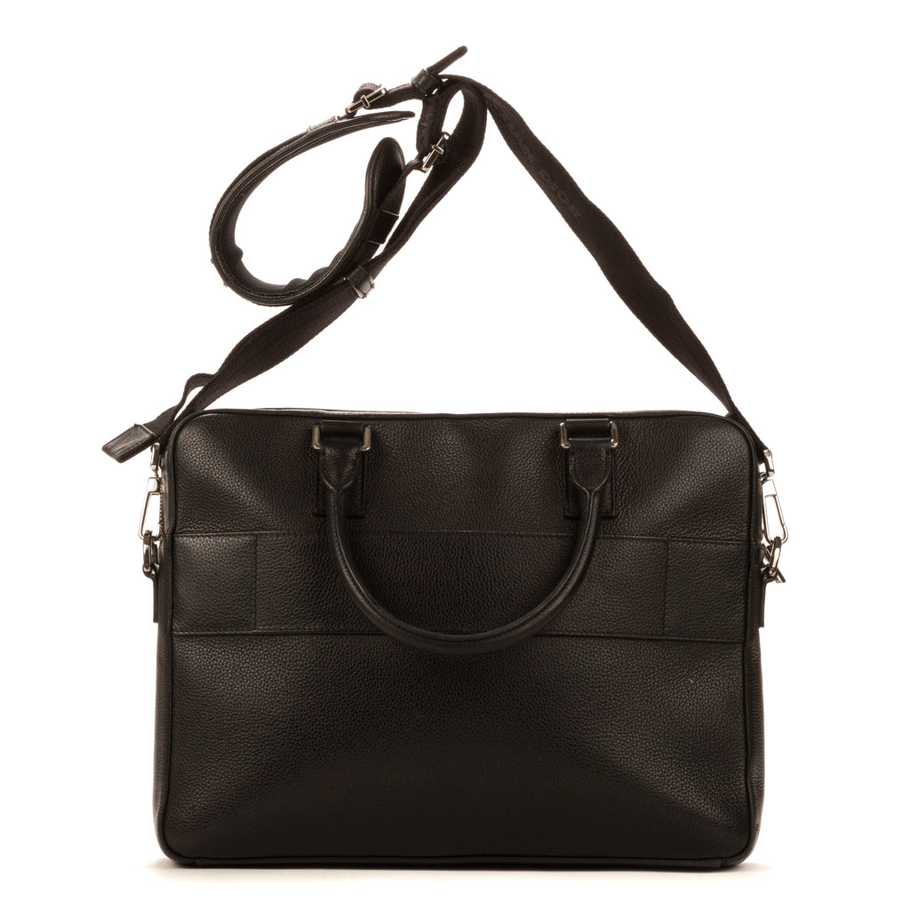 Bolso de mano Maletín Piel de becerro negra