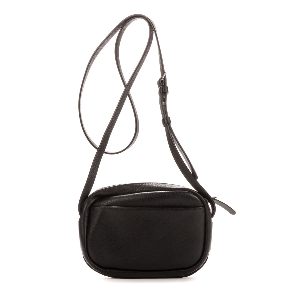 Bolso de hombro XS Everyday Camera Bag de piel de becerro negra