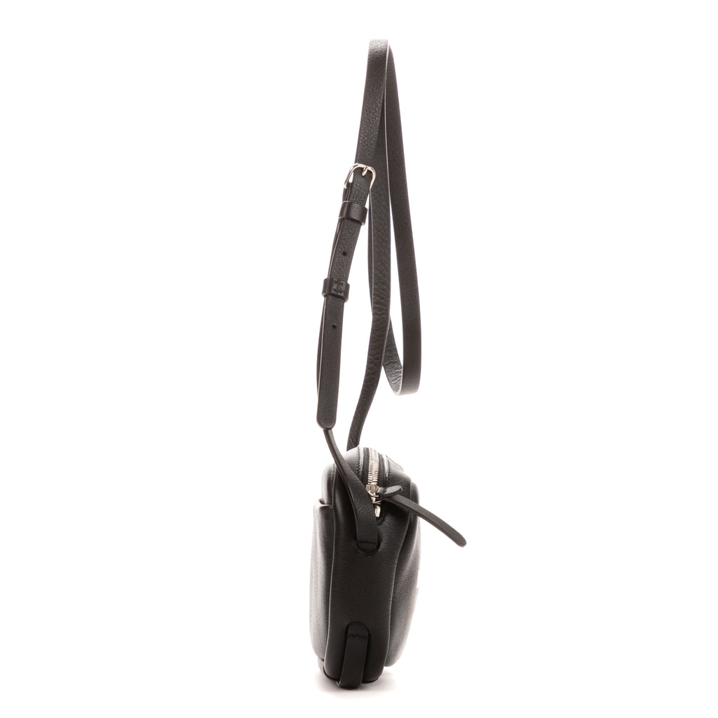 Bolso de hombro XS Everyday Camera Bag de piel de becerro negra