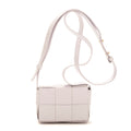 Shoulder Bag Mini Cassette Mini Light Lilac Intrecciato Leather