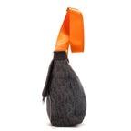 Bolso de hombro Trotter Messenger con solapa de lona oblicua azul marino