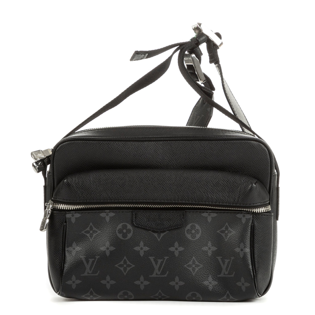Shoulder Bag Taigarama Graphite Monogram Eclipse/Taiga leather