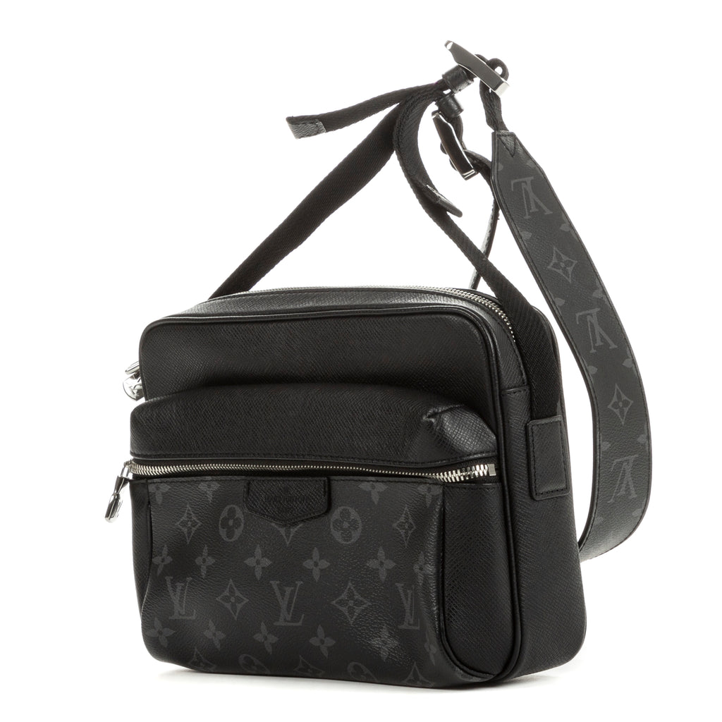 Shoulder Bag Taigarama Graphite Monogram Eclipse/Taiga leather