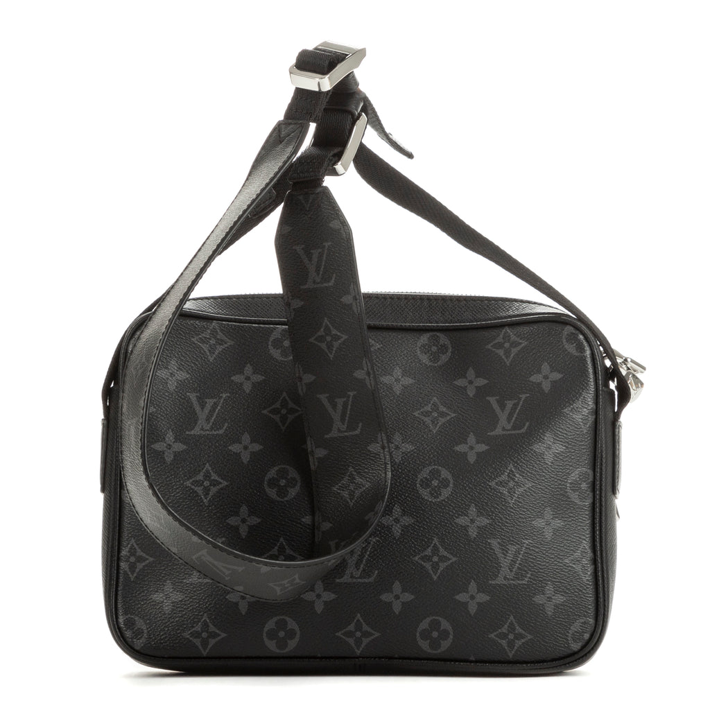 Shoulder Bag Taigarama Graphite Monogram Eclipse/Taiga leather